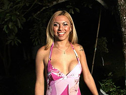 Angel star Sweet ladyboy Angel Star posing outdoors. 